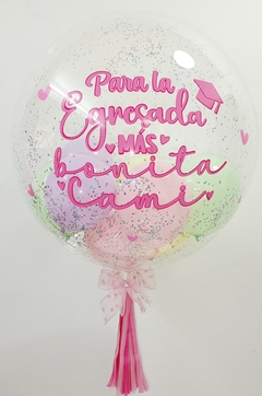 Globo burbuja Personalizado 22"