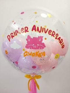 Imagen de Globo burbuja Personalizado 22"