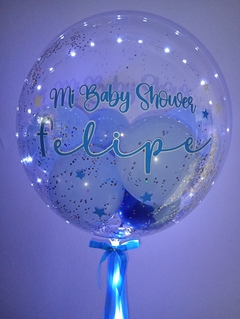 Globo burbuja 22" CON LUCES - comprar online