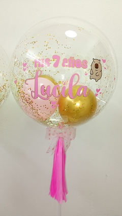 Globo burbuja personalizado 18" - Mathys Variedades
