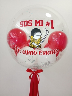 Globo burbuja Personalizado 22"