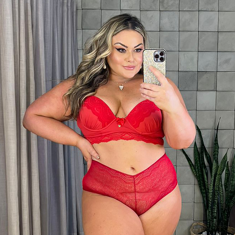 Calcinha CALEÇON Vermelho