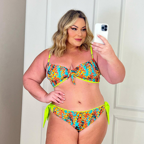 Biquíni FAIXA Estampa Digital/Neon