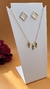 Colar Filhos Personalizada - Pingentes 2 Meninas e 1 Menino - comprar online