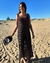 Vestido Largo de Red Negra - comprar online