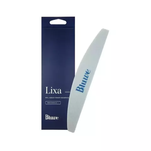 Novo Kit Refil 10 Lixas Buffer Boomerang - Bluwe
