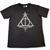 Remera Negra Reliquia (Harry Potter)