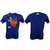 Remera Mc Fly Back To The Future Azul