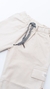 PANTALON GABARDINA CARGO CASTORO en internet