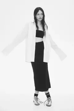 CAMISA OVERSIZE DE POPELINA H&M