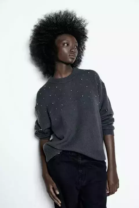 SWEATER CON PERLAS H&M