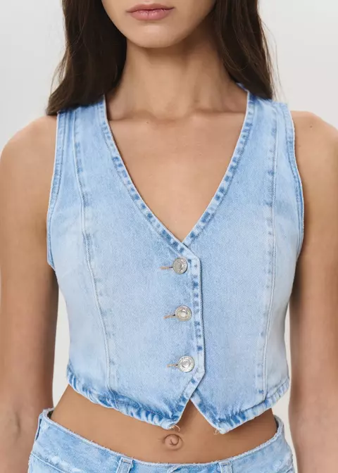 CHALECO SASTRE DENIM