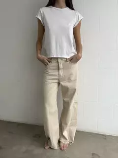 REMERA BÁSICA MANGAS CORTAD CON DOBLADILLO - comprar online