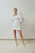 VESTIDO NSB MANGAS VOLUMOSAS - BRANCO na internet