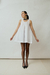 VESTIDO NSB TRAPÉZIO - BRANCO na internet