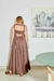 VESTIDO ELÁSTICO MARROM