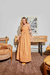 VESTIDO ELÁSTICO CARAMELO - comprar online