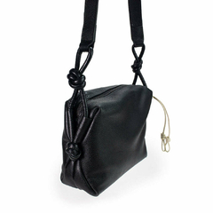 Bolsa de Couro Línea Loop Preto - comprar online