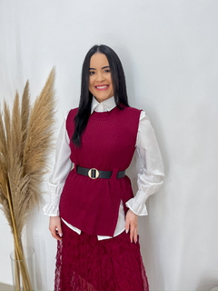Camisa e Colete Kiara - Conceito Modas