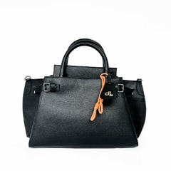 Bolsa Couro Neo Preto M