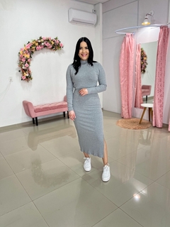 Vestido Eloíse Canelado - Conceito Modas