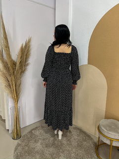 Vestido Ariane - Preto Poá - Tam Único - comprar online