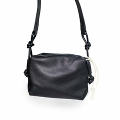Bolsa de Couro Línea Loop Preto - comprar online