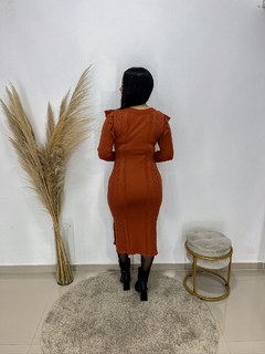 Imagem do Vestido Luxo - Terracota Tam Único (36-44)