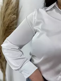 Camisa Cetim Eloá - Conceito Modas