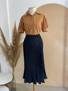 Camisa Camélia - Caramelo Tam P (38/40) - comprar online