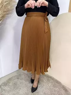 Saia Envelope Plissada Helen - Conceito Modas