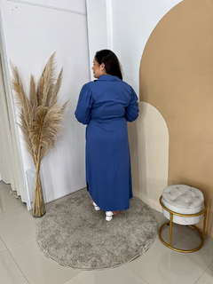 Chemise Luísa - Azul - Tam G2 - comprar online