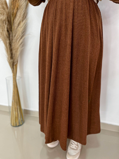 Vestido Alana - Marrom na internet