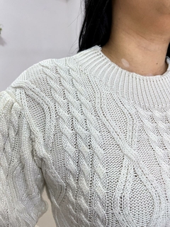 Vestido Tricot Paola - Off White - Único - comprar online