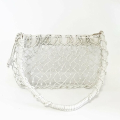 Bolsa Tramas Pearl de Couro Off White M na internet