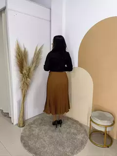Saia Envelope Plissada Helen na internet