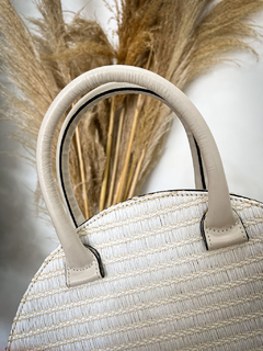 Bolsa Leidiane - Branco/bege - comprar online