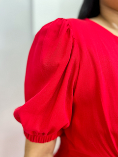 Vestido Paola - Vermelho Tam Único (36 ao 42/44)