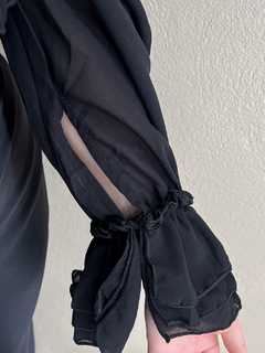Camisa Louise - Preto Tam M (42) - Conceito Modas