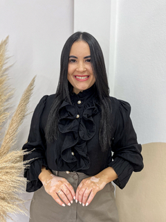 Camisa Melinda - Preto Tam M - comprar online