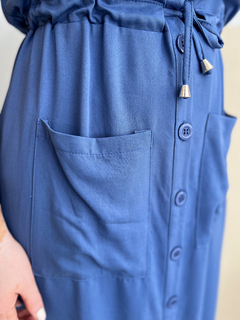 Vestido Thalia - Azul Tam M (42)