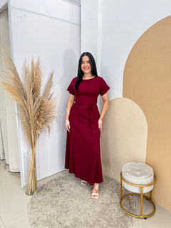 Vestido Mariana - Marsala Tam M (40/42) - comprar online