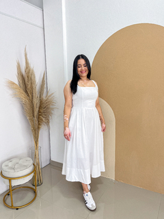 Vestido Cibele - Branco Tam M (40/42) na internet