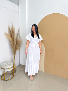 Vestido Ana - Branco Único (40 ao 44/46) - comprar online