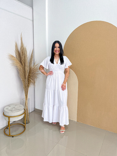 Vestido Ana - Branco Único (40 ao 44/46) na internet