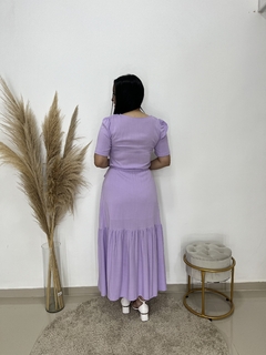 Vestido Angélica - Lilás Tam P (38/40) - comprar online