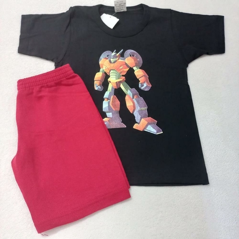 Conjunto Menino Transformers Tamanho 04