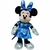Pelúcia Minnie Mouse Vestido Azul Ty Beanie Disney