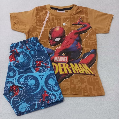 Conjunto para Menino Homem Aranha Tamanho 02