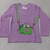Blusinha Manga Longa Menina Abrange Tamanho 04